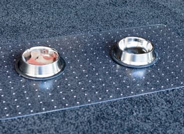 Darstellung des Produktes Napfunterlage für Teppiche und harte Böden